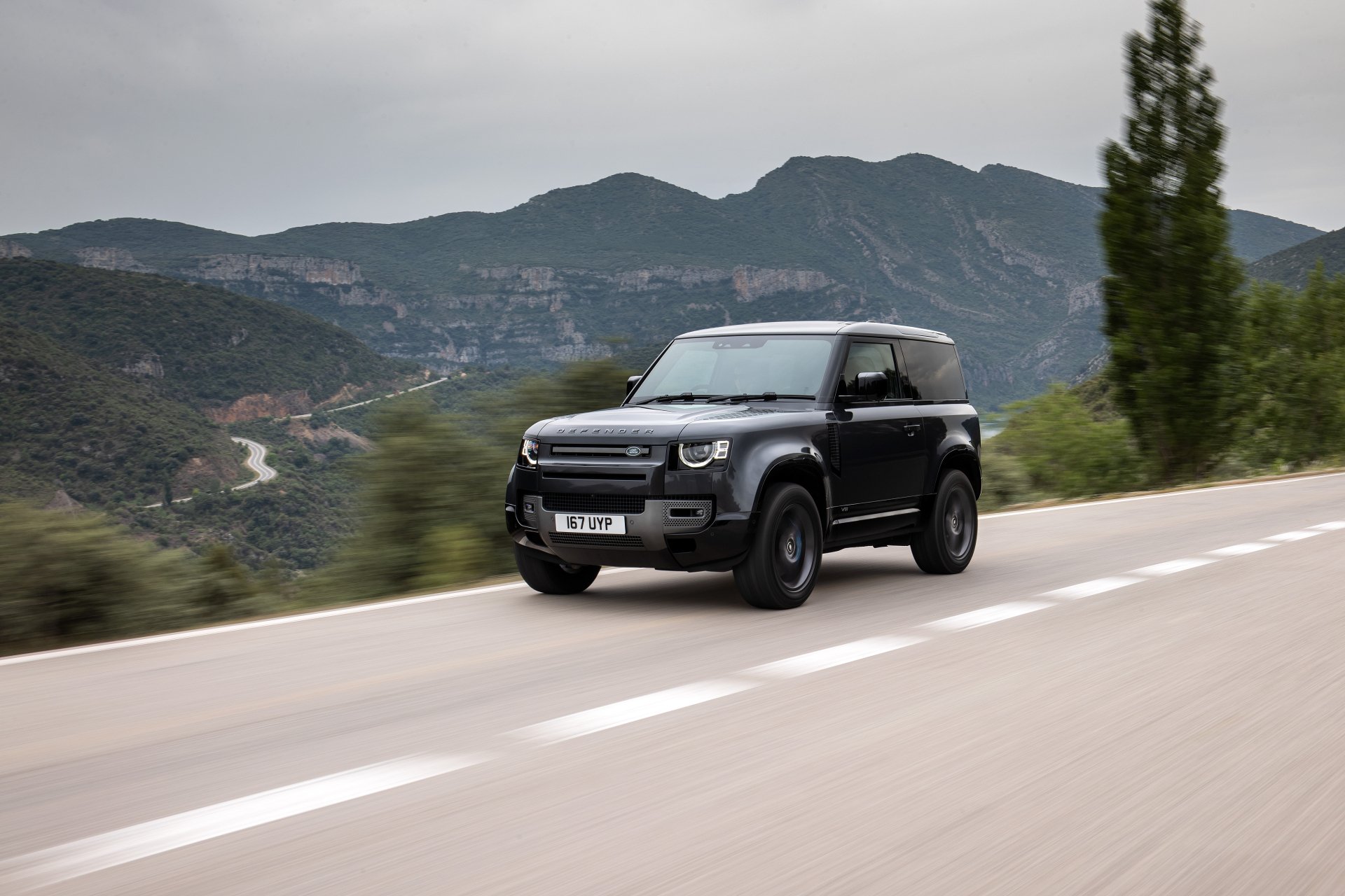 Download SUV Land Rover Defender 90 Vehicle Land Rover Defender 4k Ultra HD Wallpaper