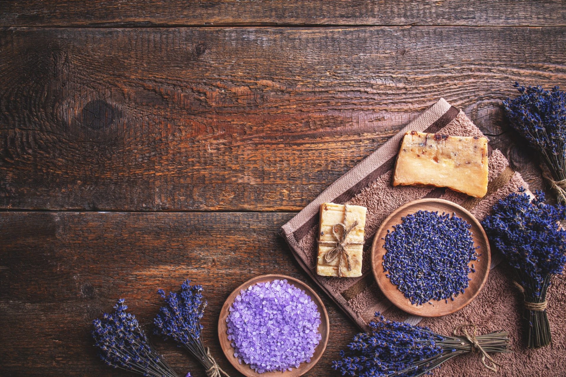 Download Still Life Bath Salt Soap Flower Man Made Spa HD Wallpaper