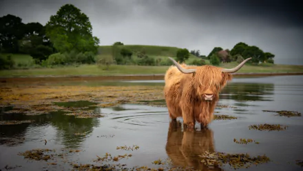 cow Animal highland cattle HD Desktop Wallpaper | Background Image