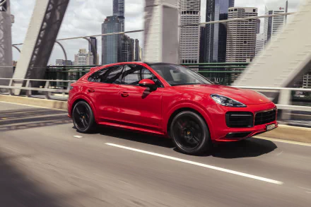  Red Porsche Cayenne GTS Coupé