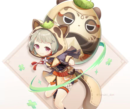 Sayu (Genshin Impact) video game Genshin Impact HD Desktop Wallpaper | Background Image