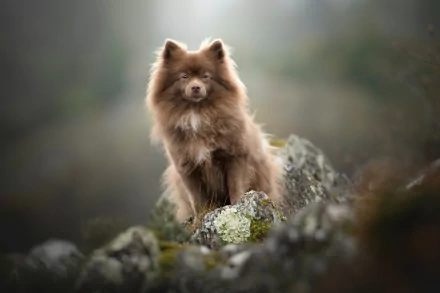 dog Animal spitz HD Desktop Wallpaper | Background Image