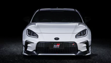  White Toyota GR 86 GR with GR Parts