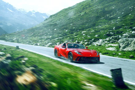  Red 2021 Novitec Ferrari 812 GTS N-Largo