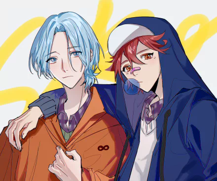 Reki Kyan Langa Hasegawa Anime SK8 the Infinity HD Desktop Wallpaper | Background Image