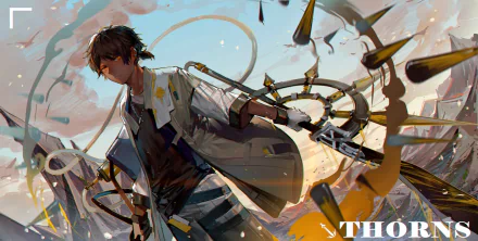 Thorns (Arknights) video game Arknights HD Desktop Wallpaper | Background Image