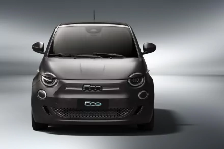 Grey Fiat 500 (332)