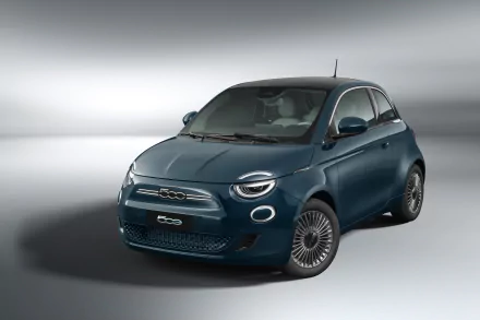  Blue Fiat 500 (332)