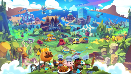video game Overcooked! All You Can Eat HD Desktop Wallpaper | Background Image