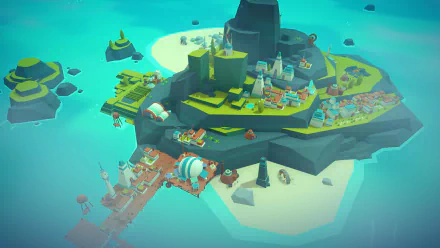 video game ISLANDERS HD Desktop Wallpaper | Background Image