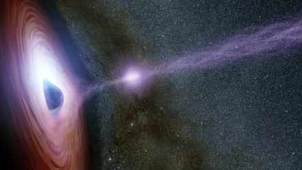 Shifting Coronas Around Black Holes (Artist Concept)