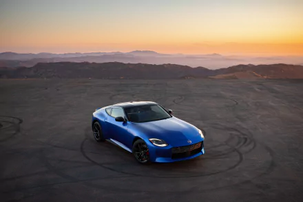 2023 Blue Nissan Z Performance