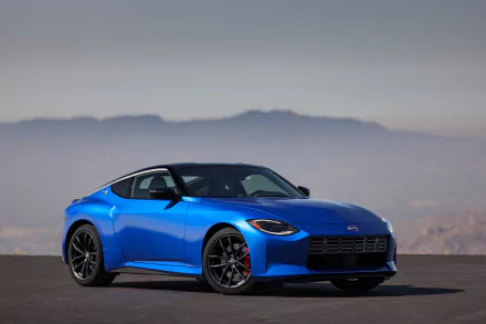  2023 Blue Nissan Z Performance