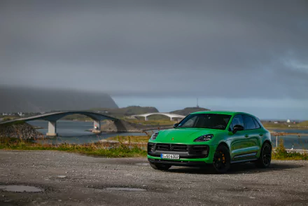  Green Porsche Macan GTS Sport Package (95B)