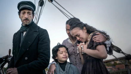 Jennifer Ens Ian Ho Sirena Gulamgaus Adrien Brody TV Show Chapelwaite HD Desktop Wallpaper | Background Image