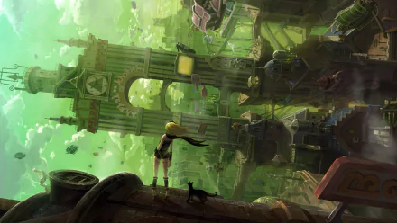 video game Gravity Rush HD Desktop Wallpaper | Background Image