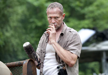 Michael Rooker Merle Dixon TV Show The Walking Dead HD Desktop Wallpaper | Background Image
