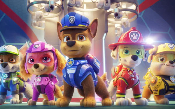 movie Paw Patrol: The Movie HD Desktop Wallpaper | Background Image