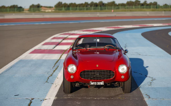  Red 1955 Ferrari 250 Europa GT Berlinetta Competizione
