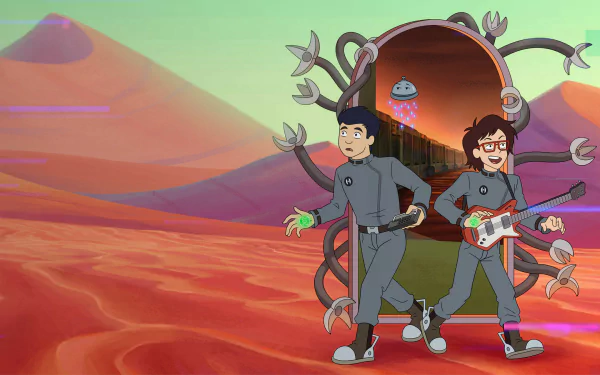 Kez (Infinity Train) Min-Gi Park Ryan Akagi TV Show Infinity Train HD Desktop Wallpaper | Background Image