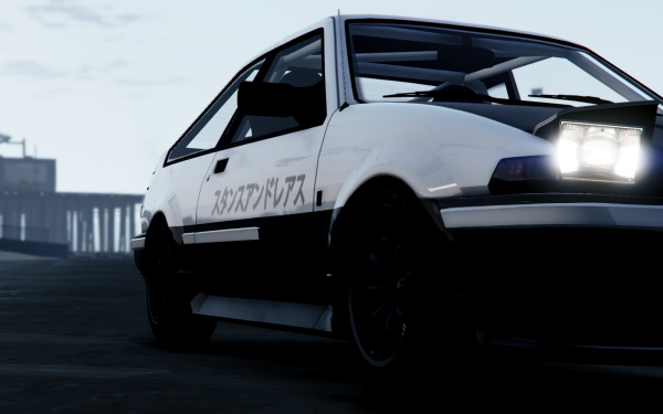 Video Game Grand Theft Auto V Grand Theft Auto GTA Online Car Initial D Tofu GTA Online: Los Santos Tuners HD Wallpaper | Background Image
