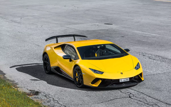 supercar vehicle Lamborghini Huracan Performante HD Desktop Wallpaper | Background Image