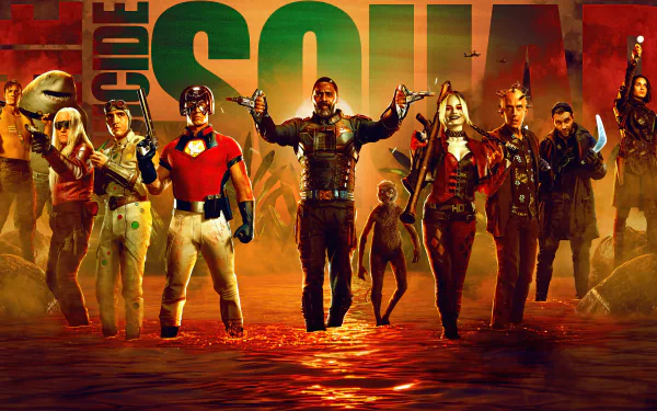 movie The Suicide Squad HD Desktop Wallpaper | Background Image
