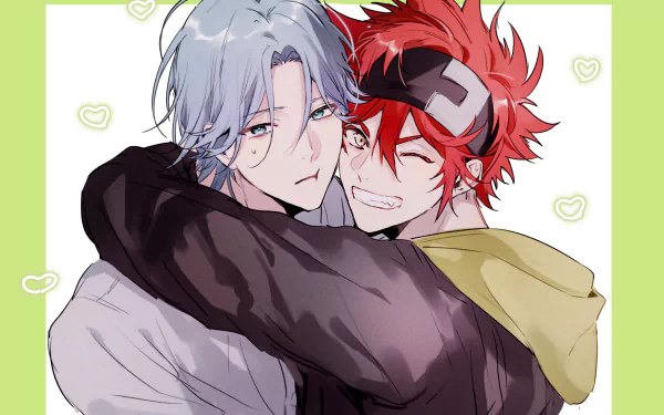 Reki Kyan Langa Hasegawa Anime SK8 the Infinity HD Desktop Wallpaper | Background Image