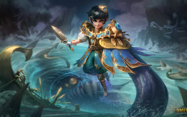 Charybdis (Smite) video game Smite HD Desktop Wallpaper | Background Image