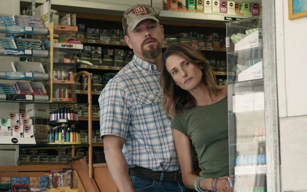 Camille Cottin Matt Damon movie Stillwater HD Desktop Wallpaper | Background Image