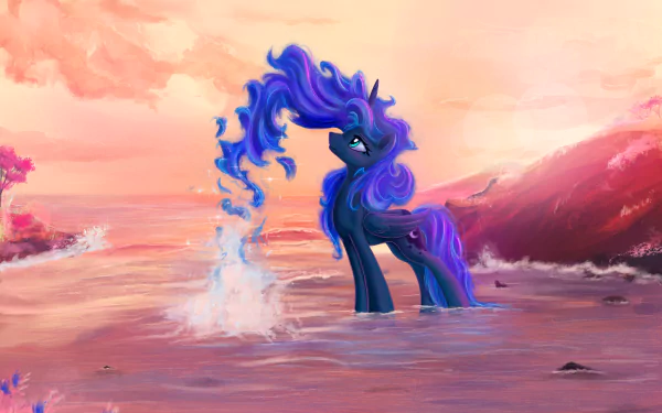 pony Princess Luna TV Show My Little Pony: Friendship Is Magic HD Desktop Wallpaper | Background Image