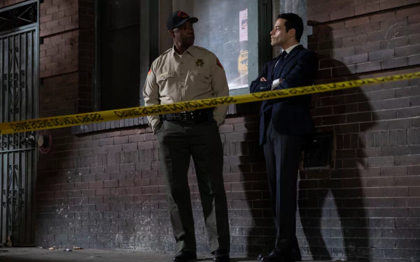 Denzel Washington Rami Malek movie The Little Things HD Desktop Wallpaper | Background Image