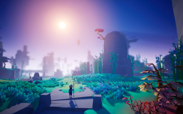 video game OMNO HD Desktop Wallpaper | Background Image