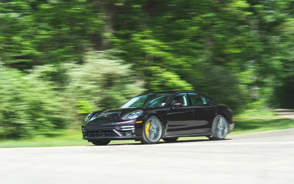  2021 Purple Porsche Panamera Turbo S (971)