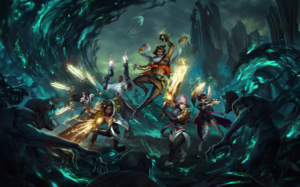 video game League of Legends: Wild Rift HD Desktop Wallpaper | Background Image