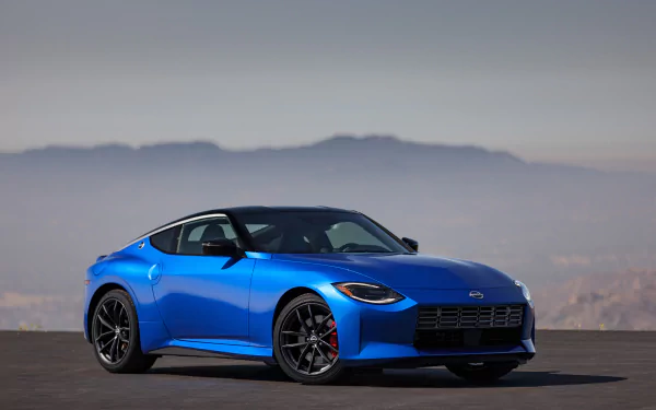  2023 Blue Nissan Z Performance