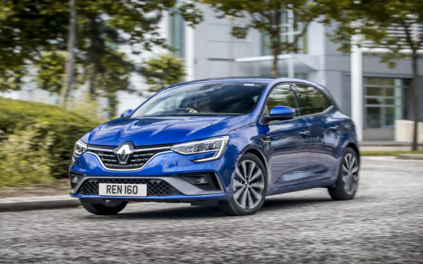  Blue Renault Mégane E-TECH Plug-in Hybrid R.S. Line