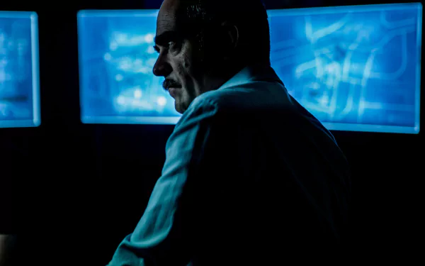 Luis Tosar movie The Vault (2021) HD Desktop Wallpaper | Background Image