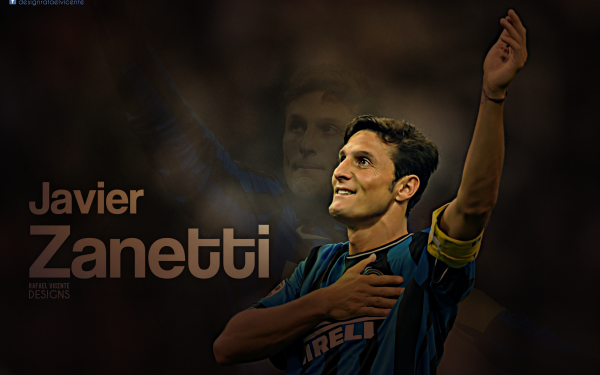 Sports Javier Zanetti Soccer Player Inter Milan HD Wallpaper | Background Image