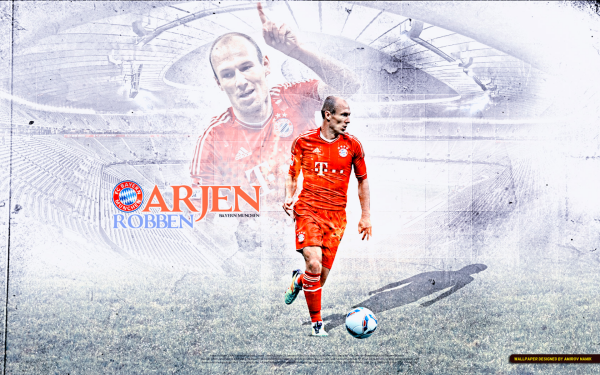 Sports Arjen Robben Soccer Player FC Bayern Munich HD Wallpaper | Background Image