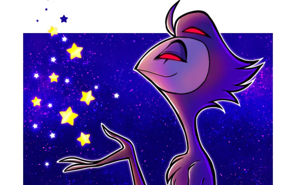 Stolas (Helluva Boss) TV Show helluva boss HD Desktop Wallpaper | Background Image