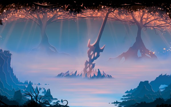 Fantasy Landscape Spear HD Wallpaper | Background Image