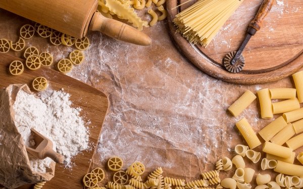 Food Pasta Flour Still Life HD Wallpaper | Background Image