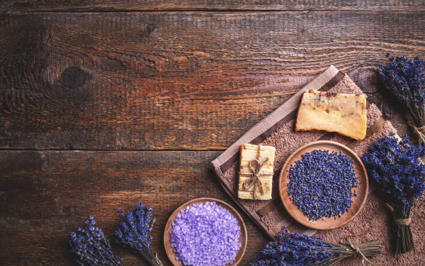 still life bath salt soap flower man made spa HD Desktop Wallpaper | Background Image