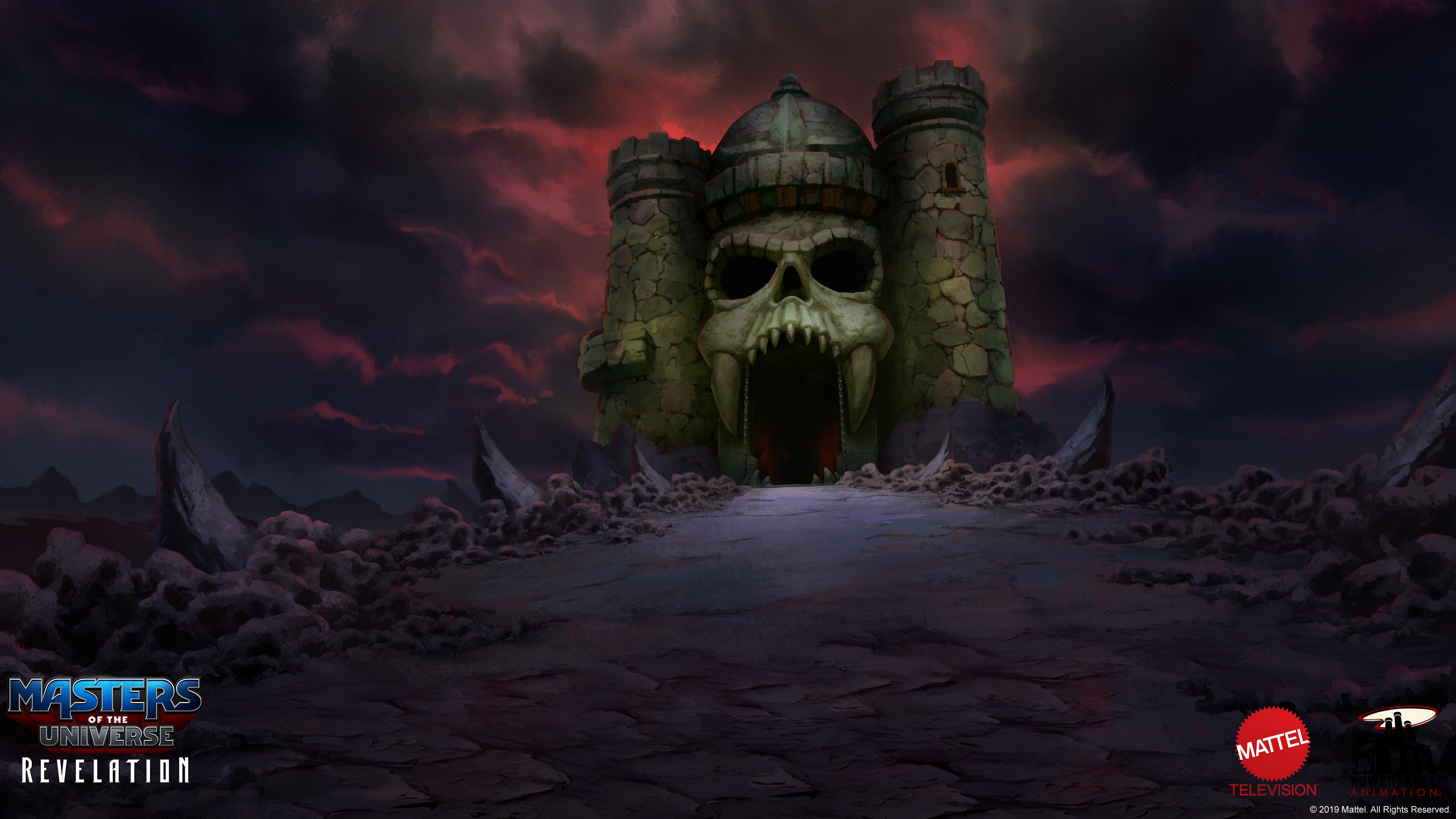 Masters of the Universe: Revelation Castle Grayskull HD desktop wallpaper and background