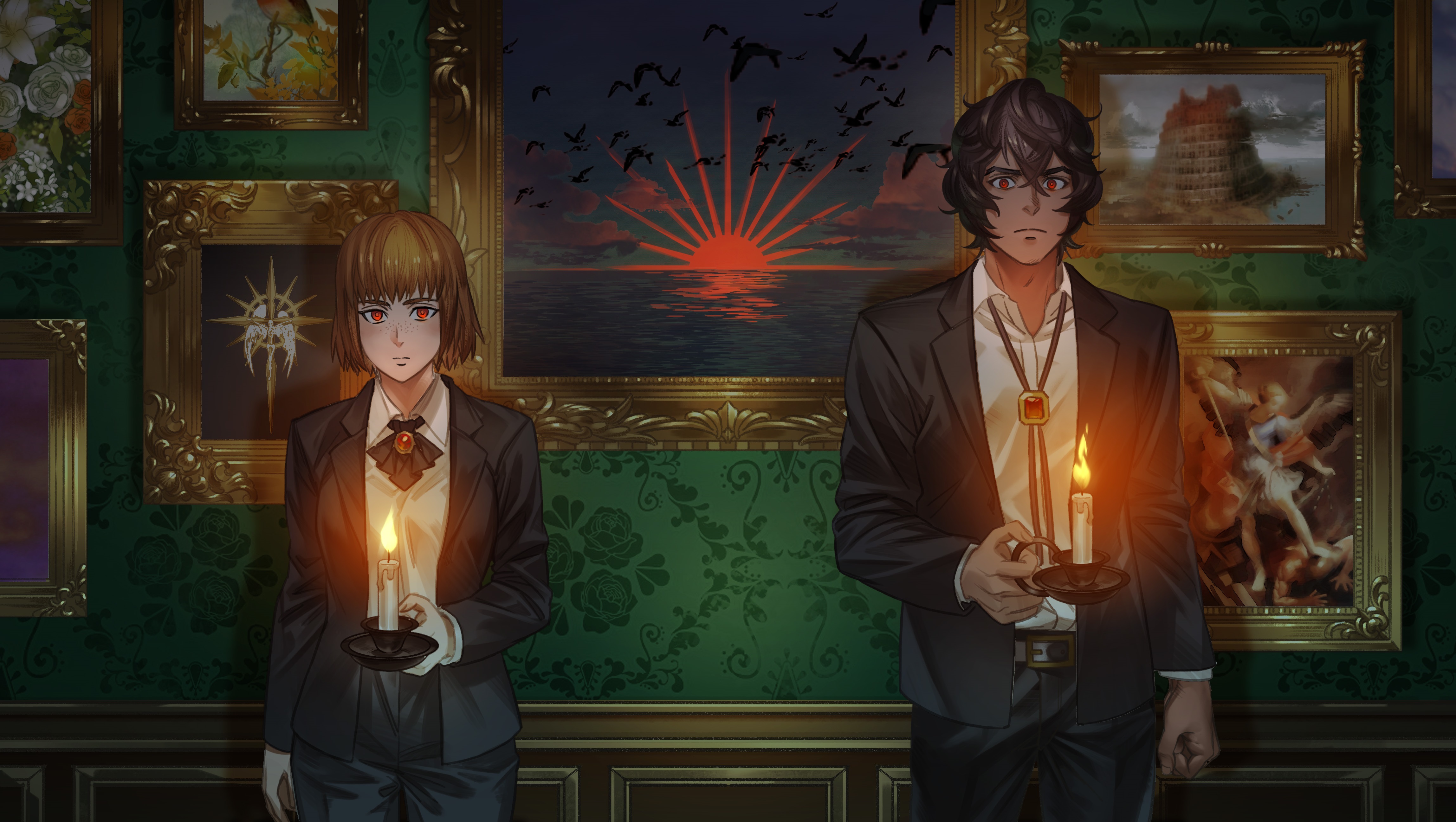 Anime Birdmen HD Wallpaper | Background Image