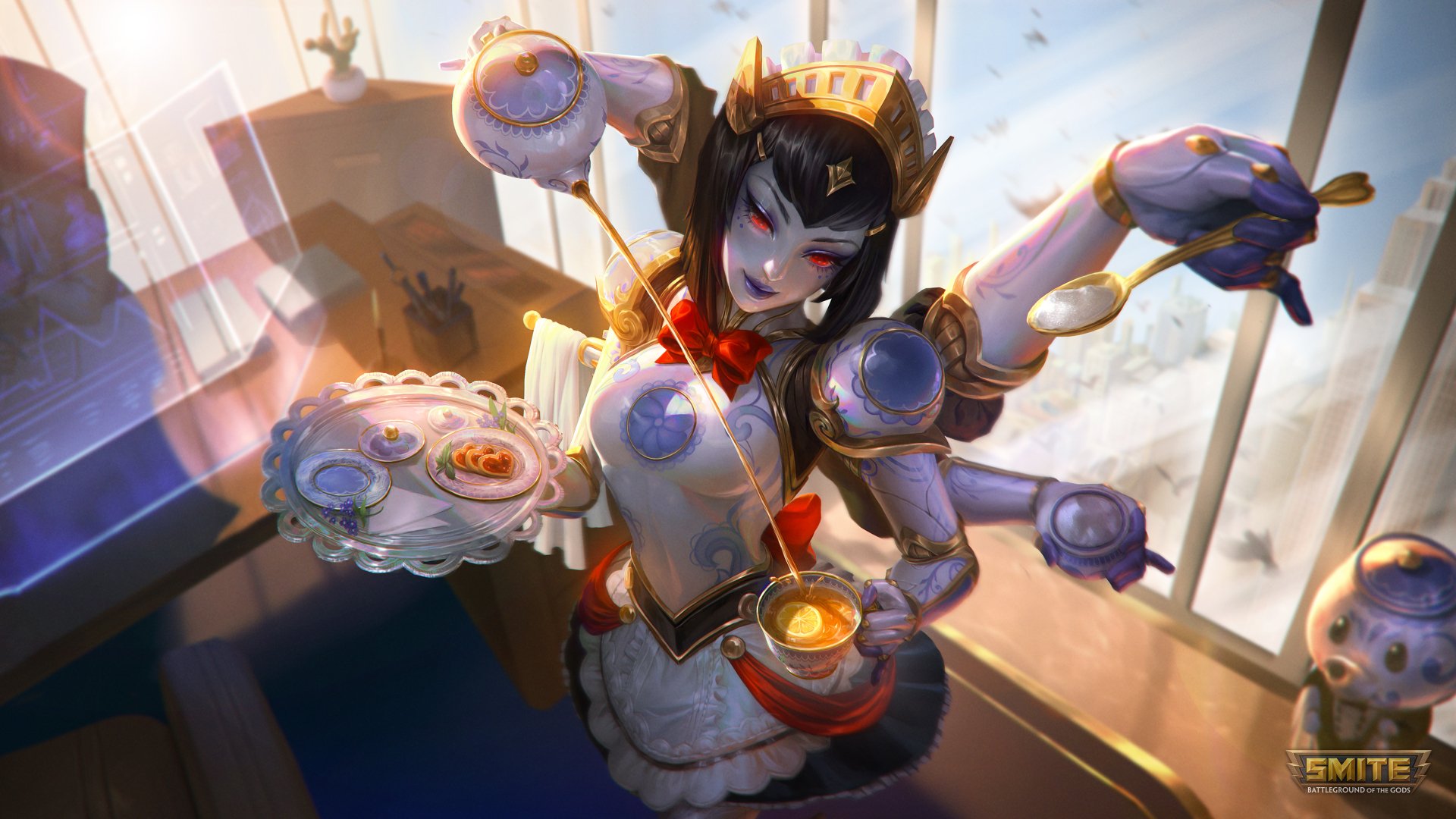 Download Discordia (Smite) Video Game Smite 4k Ultra HD Wallpaper