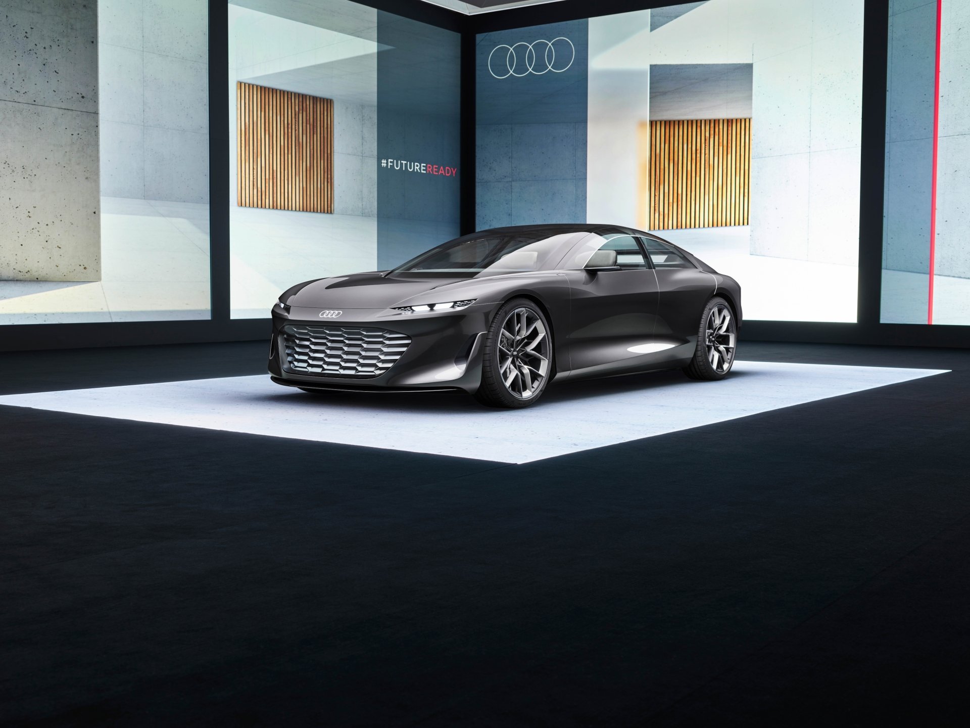 Download Electric Car Vehicle Audi Grandsphere Concept 4k Ultra HD Wallpaper