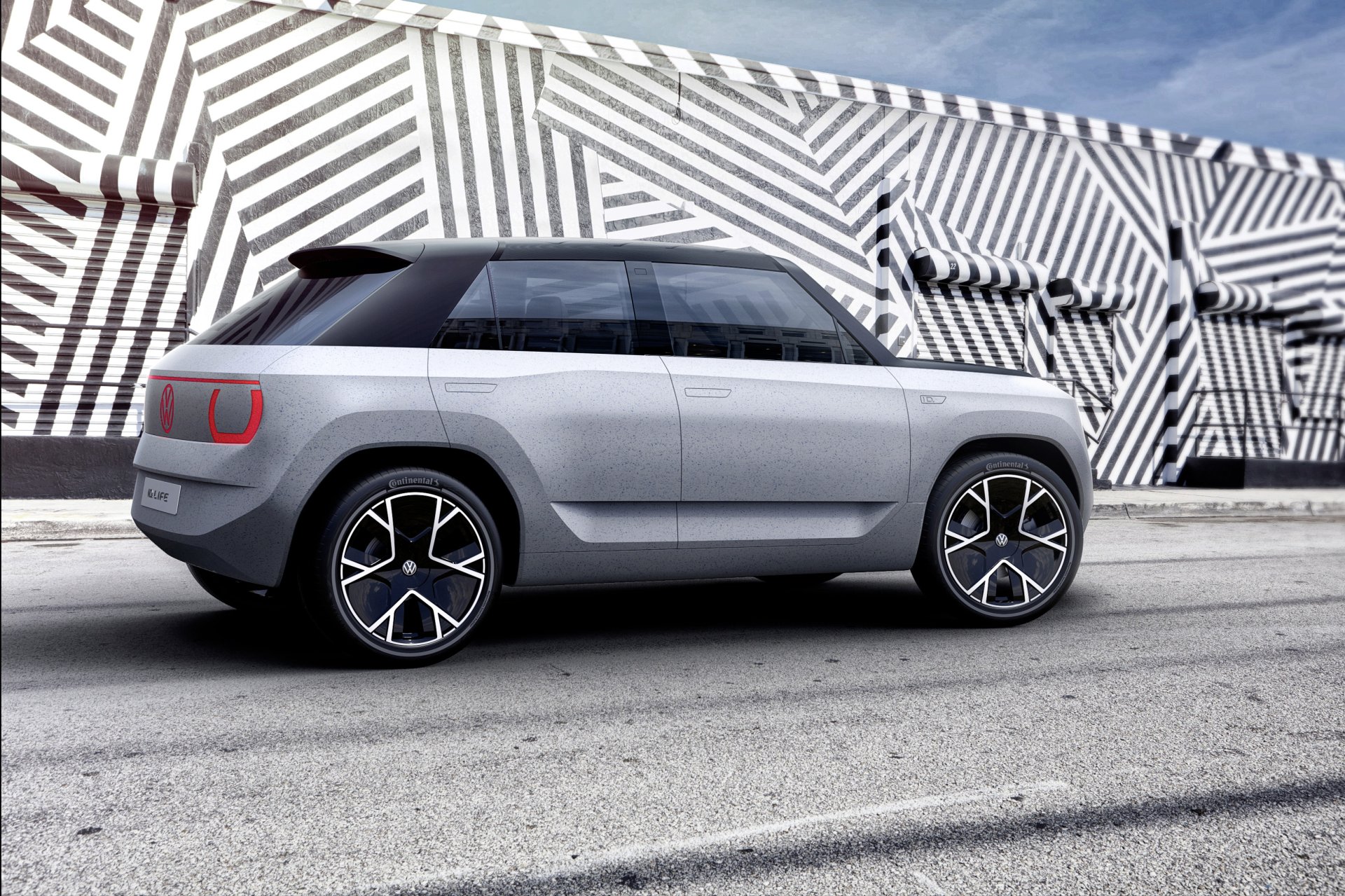 Download Concept Car Electric Car Vehicle Volkswagen I.D. LIFE HD Wallpaper