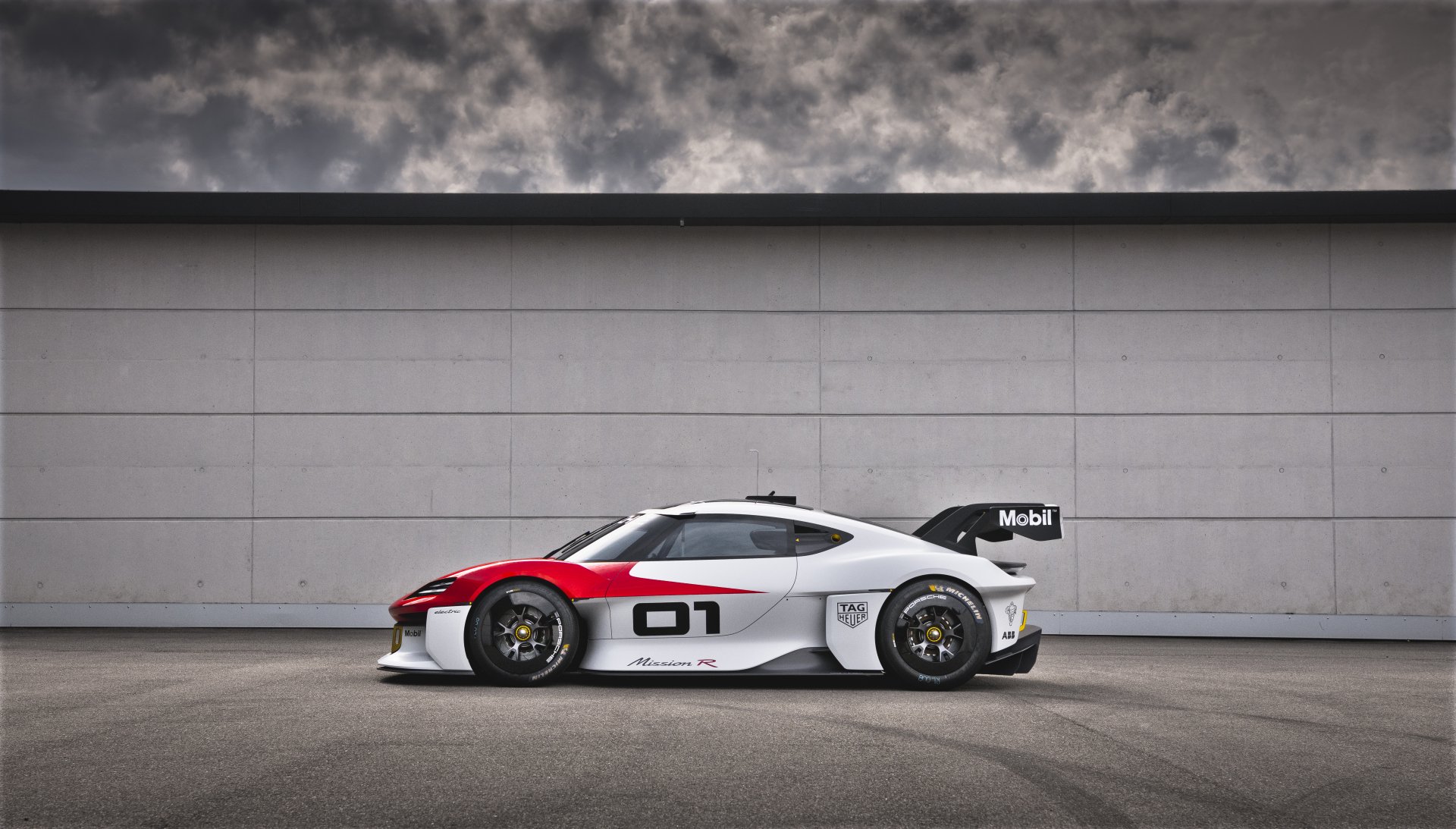 Download Electric Car Race Car Vehicle Porsche Mission R 4k Ultra HD Wallpaper